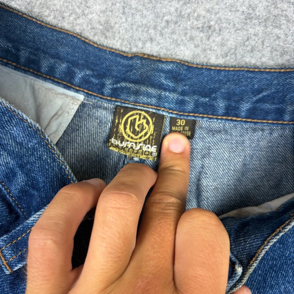 burnside denim cargo